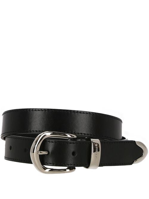 Calfskin belt with metal buckle Alberta Ferretti | AFA300166900555